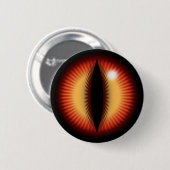 Rotes Auge eines Drachen Button (Vorne & Hinten)