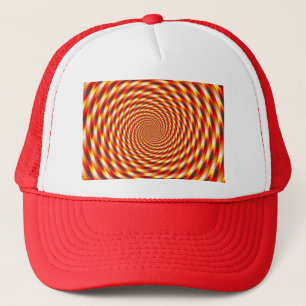 Rotes Auge - Fraktal Truckerkappe
