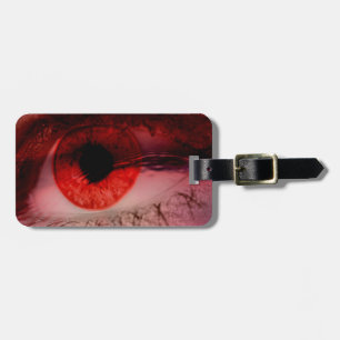Rotes Auge Gepäckanhänger