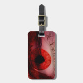 Rotes Auge Gepäckanhänger (Vorderseite vertikal)