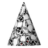 Rotes Auge-ID222 Partyhütchen (Rückseite)