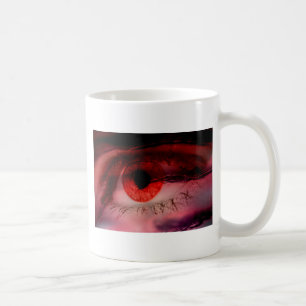 Rotes Auge Kaffeetasse