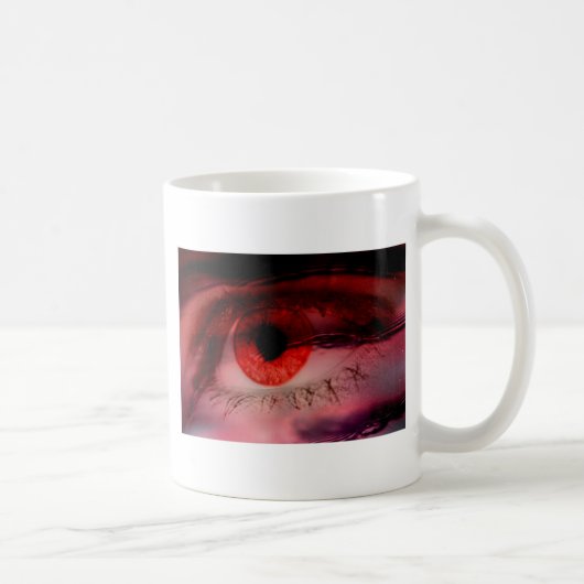 Rotes Auge Kaffeetasse (Rechts)