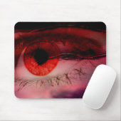 Rotes Auge Mousepad (Mit Mouse)