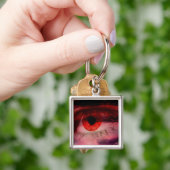 Rotes Auge Schlüsselanhänger (Hand)