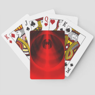 Rotes Auge Spielkarten