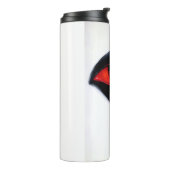 Rotes Auge Thermosbecher (Nach links gedreht)