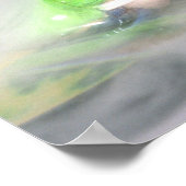 Rotes Auge Treefrog im Nebel, Agalychinis 2 Poster (Ecke)