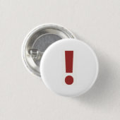 Rotes Ausrufezeichen Button (Vorne & Hinten)