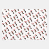 Rotes Baby-Soda Ready to POP Geschenkpapier Set (Vorderseite)