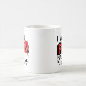 Rotes Band-Bewusstsein - Sohn Kaffeetasse (Mittel)