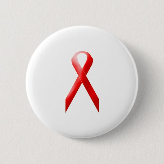 Rotes Band Button (Vorderseite)