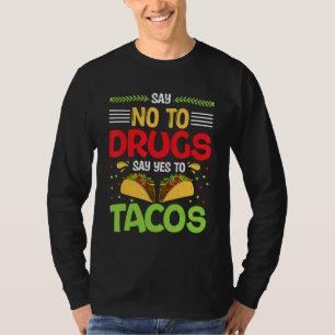 Rotes Band Drogenbewusstsein Sag Nein Zu Drogen Sa T-Shirt