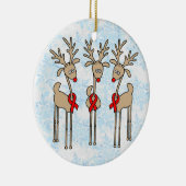 Rotes Band-Ren - AIDS u. HIV Keramikornament (Rechts)