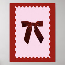 Rotes Band Rosa Dekor