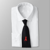 Rotes Band - Solidarität mit HIV-positiven Krawatte (Gebunden)