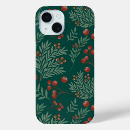 Rotes Beeren-Weihnachts-Handyhülle Case-Mate iPhone Hülle