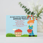 Rotes behaartes einladung (Stehend Vorderseite)