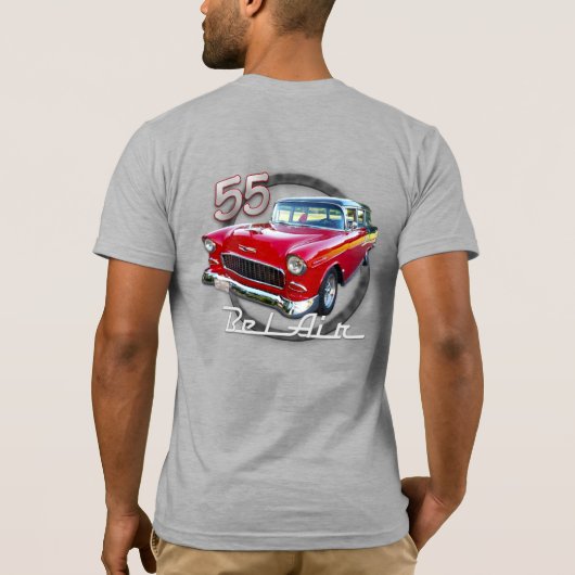 Rotes BelAir 1955 T-Shirt (Rückseite)