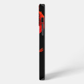 Rotes Betta-Fisch-Kunst-iPhone 13 Pro Max-Case iPhone Hülle (Linke Seite)