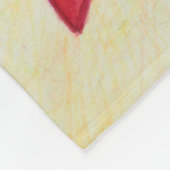 Rotes Bewusstsein Band Engel Blutkrebs Blanket Fleecedecke (Ecke)