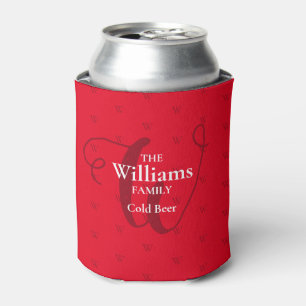 Rotes Bier Dosenkühler