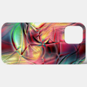 Rotes bis grünes, buntes, zerbrochenes Strandtuch Case-Mate iPhone Hülle (Rückseite (Horizontal))