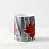 Rotes Blatt Kaffeetasse (Vorderseite Links)