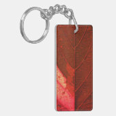 Rotes Blatt Schlüsselanhänger (Vorderseite links)