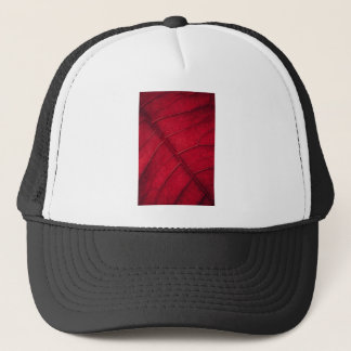 Rotes Blatt Truckerkappe