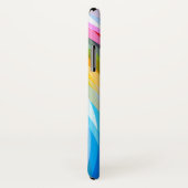 Rotes Blau Case-Mate iPhone Hülle (Hinten/Rechts)