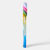 Rotes Blau Case-Mate iPhone Hülle (Rückseite / Rechts)