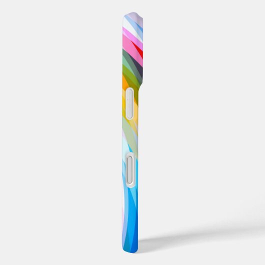 Rotes Blau Case-Mate iPhone Hülle (Rückseite / Rechts)