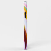 Rotes Blau Case-Mate iPhone Hülle (Hinten/Rechts)