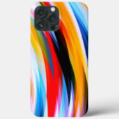 Rotes Blau Case-Mate iPhone Hülle (Rückseite)