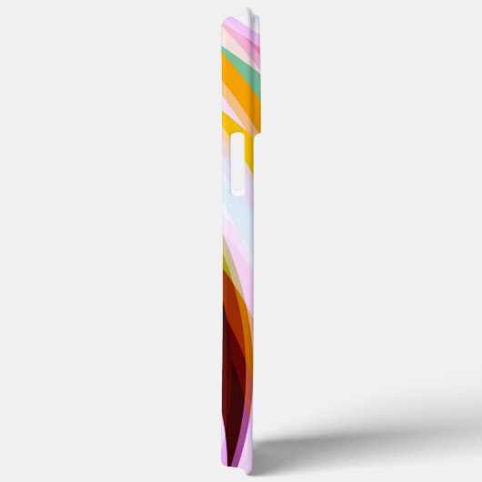 Rotes Blau Case-Mate iPhone Hülle (Rückseite / Rechts)