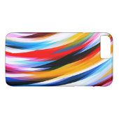 Rotes Blau Case-Mate iPhone Hülle (Rückseite (Horizontal))