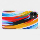 Rotes Blau Case-Mate iPhone Hülle (Rückseite (Horizontal))