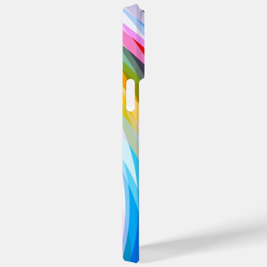 Rotes Blau Case-Mate iPhone Hülle (Rückseite / Rechts)