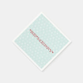 ROTES BLAU, IST FRÖHLICHER %PIPE% SERVIETTE (Ecke)