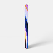 Rotes Blau Samsung Galaxy Hülle (Linke Seite)
