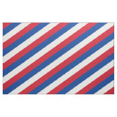 Rotes, blau-weiß gestreiftes Muster Stoff (Fat Quarter (45,7 x 55,9 cm))