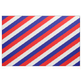 Rotes, blau-weiß gestreiftes Muster Stoff (Fat Quarter (45,7 x 55,9 cm))