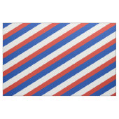 Rotes, blau-weiß gestreiftes Muster Stoff (Fat Quarter (45,7 x 55,9 cm))