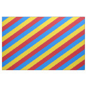 Rotes, blaues und gelbes Streifen Stoff (Fat Quarter (45,7 x 55,9 cm))