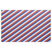Rotes, blaues und weißes Muster Stoff (Yard (91,4 cm))