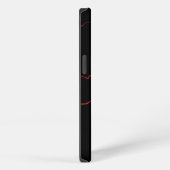 Rotes Blitz Case-Mate iPhone-Hülle iPhone Hülle (Rechte Seite)