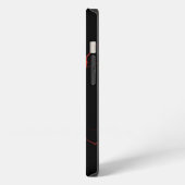 Rotes Blitz Case-Mate iPhone-Hülle iPhone Hülle (Linke Seite)