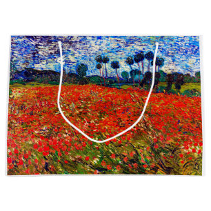 Rotes Blume Feld, Van Gogh Große Geschenktüte