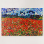 Rotes Blume Feld, Van Gogh Puzzle<br><div class="desc">Vincent Willem van Gogh (30. März 1853 - 29. Juli 1890) war ein niederländischer postimpressionistischer Maler, der zu den berühmtesten und einflussreichsten Persönlichkeiten in der Geschichte der Western-Kunst zählt. In etwas mehr als einem Jahrzehnt schuf er etwa 2100 Kunstwerke, darunter etwa 860 Ölgemälde, die größtenteils aus den Jahre seines Lebens....</div>